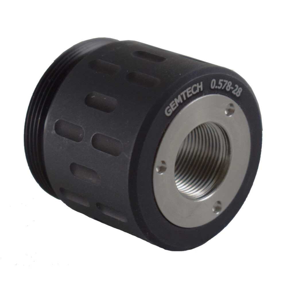 GEMTECH ADAPTER GM-45/BLACKSIDE 1/2-28