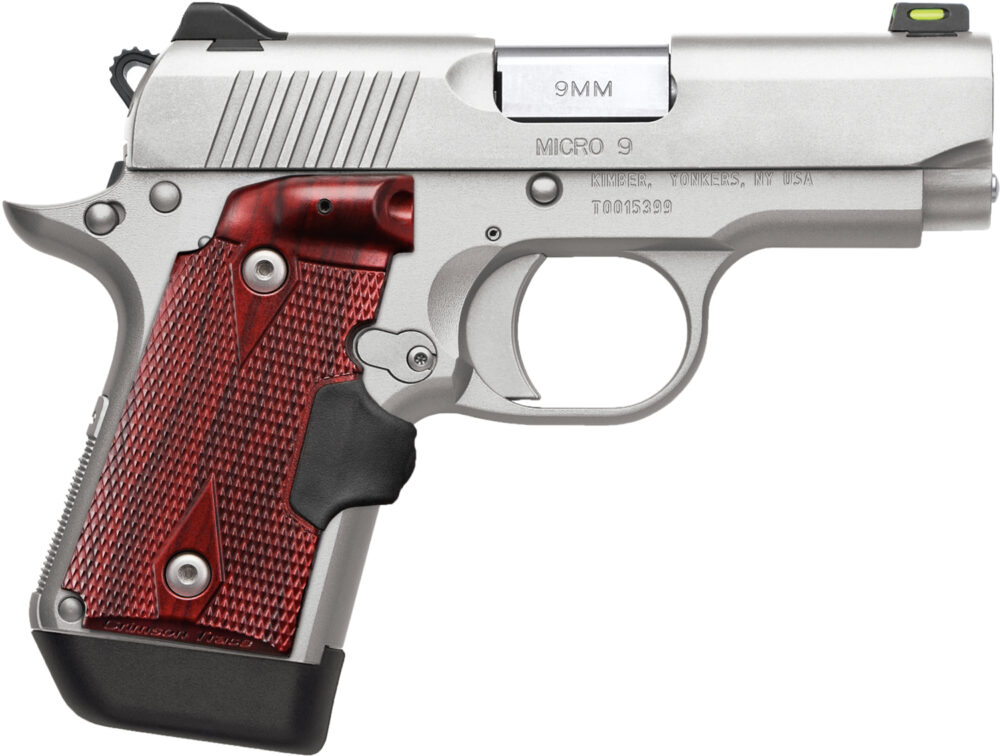 KIMBER MICRO 9MM 3.15" SS RW LG