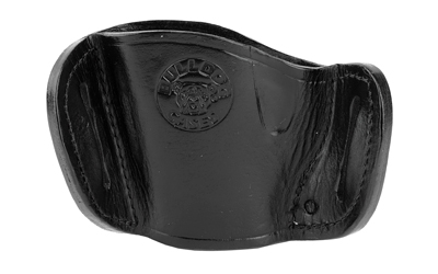 BULLDOG MOLDED LEATHER BLK RH MED