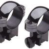 BURRIS MED 1" .22 RINGS DLX STEEL BK