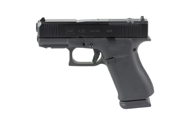 GLOCK 43X 9MM 15RD MOS FS BLK