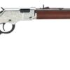 HENRY REPEATING ARMS H4 SILVER EAGLE 17HMR BL/WD