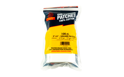 SHOOTERS CHOICE 100PK 3" PATCH