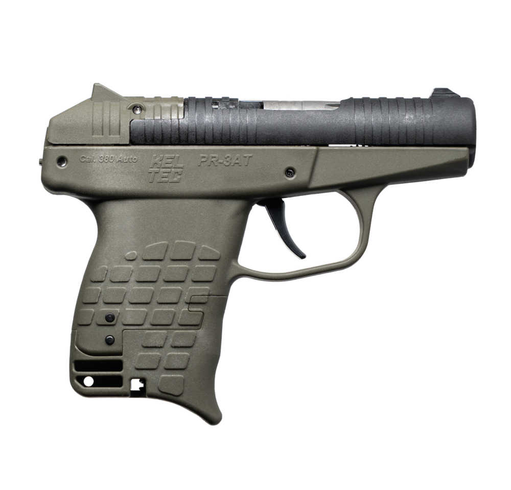 KELTEC PR-3AT .380ACP 13+1 BLK/GRN