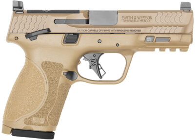 SMITH AND WESSON M&P9 M2.0 CPT 9MM 10+1 FDE OR