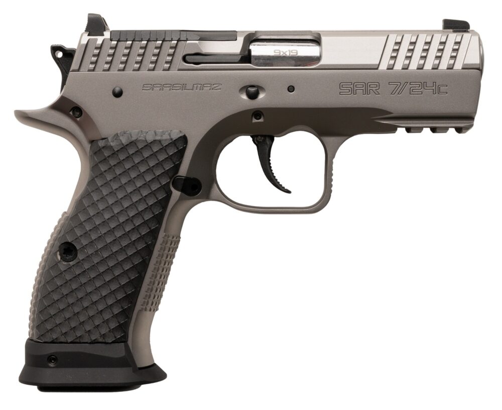 SAR FIREARMS 7/24 COMPACT 9MM SS 3.9" 17+1