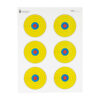 ACTION TGT BRIGHT 6 BULLSEYE 100PK