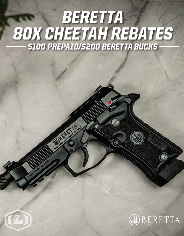 Beretta 80X Cheetah Range-Ready Bundle