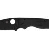 SPYDERCO SHAMAN LW 3.58" BLK PLAIN