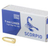 SCORPIO AMMO 9MM 115GR FMJ 50/1000