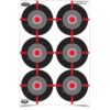 Birchwood Casey Dirty Bird 12"x18" Splatter Target Multiple Bull's Eye 100/ct