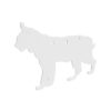 Birchwood Casey AR500 3/8" Steel 1 Hole Animal Silhouette Target - Bobcat 1/ct
