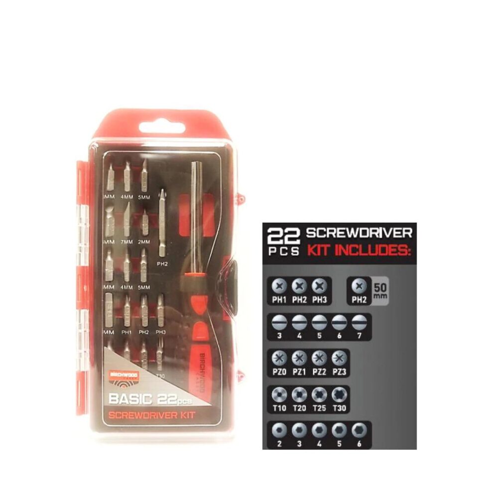 Birchwood Casey Basic Screwdriver Set 22/ct
