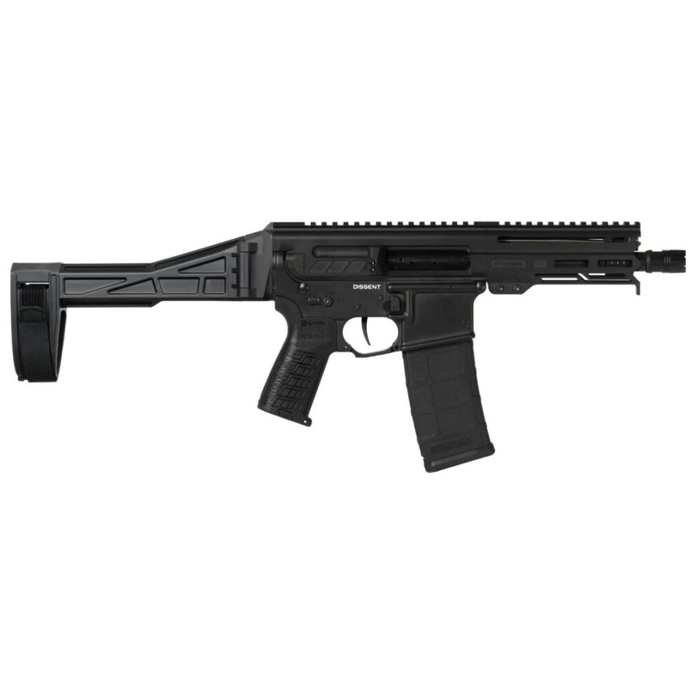 CMMG DISSENT Mk4 300BLK 30rd (1) Magazine 6.5in BRACED pistol Armor Black