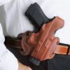 DeSantis #085 Thumb Break Mini Slide Holster for Keltec PMR30 Black RH