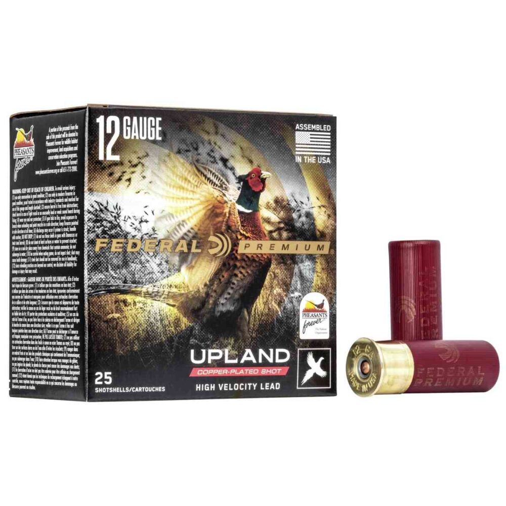 Federal Premium Upland Pheasants Forever High Velocity 12ga 2-3/4" 1-1/4oz. #5-Shot 25/ct