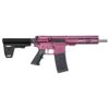 GLFA 223 Wylde Braced Pistol .223 Wylde 30rd Magazine 7.5" Stainless Steel Barrel Black Cherry Finish
