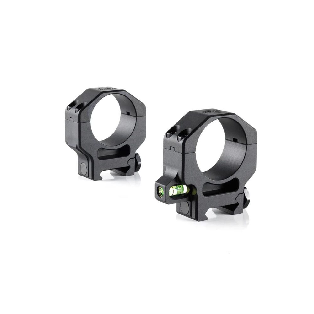 RPM Precision 35mm Medium (1.00'') Scope Rings with Co-linear Bubble Level