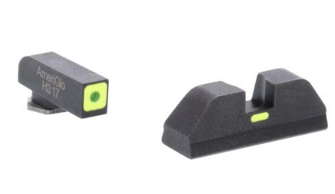 Green Tritium LimeGreenLumi Outline Square (non trit) REAR for Glock Gen 5