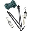 LEM Products Collapsible Gambrel with Rope Hoist