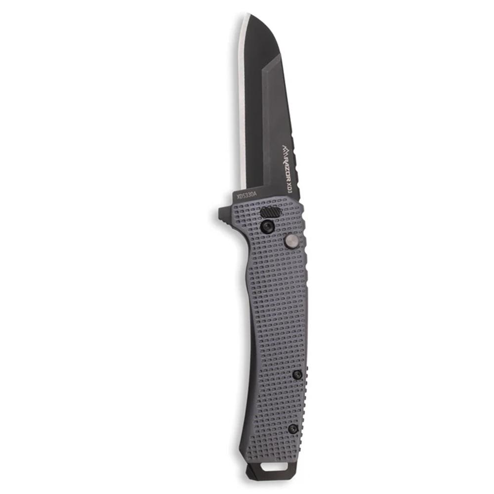 Outdoor Edge Razor XD3 Replaceable Blade Folding Knife 3" Blades Charcoal