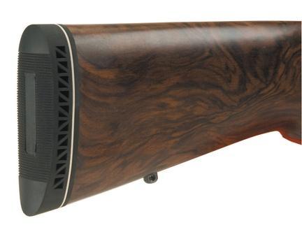 Pachmayr Field Recoil Pad F250 Lightweight - Medium 5.35" L x 1.80" W x .85" T Brown/White Line Base