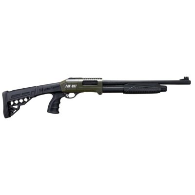 Rock Island Armory Pak Out Long Shotgun 12 ga 3" Chamber 4rd Magazine 18.5" Barrel OD Green Black