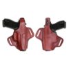 Tagua Gunleather Thumb Break Belt Holster for Glock 17/22/31/37 Brown Right Hand