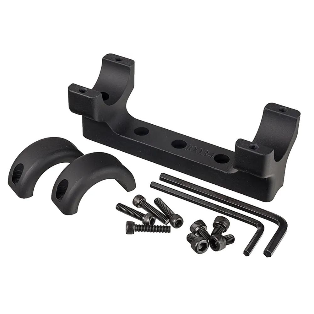 DNZ Game Reaper CVA Rifle Scope Mount For Newer Black Powder & Rifle Barrels 1" High Black