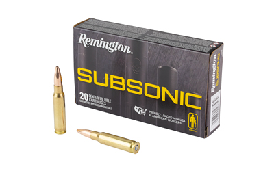 REM 308WIN SUBSONIC 205GR BHP 20/200