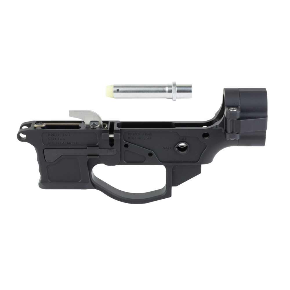 SHIELD SA-9 STRIPPED LOWER FLD BLK