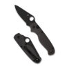 SPYDERCO BUTTONUP CF PE 3.27" BLK