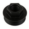 YHM 1/2"-28 CRBNE ADPTR SDWNR M2 BLK