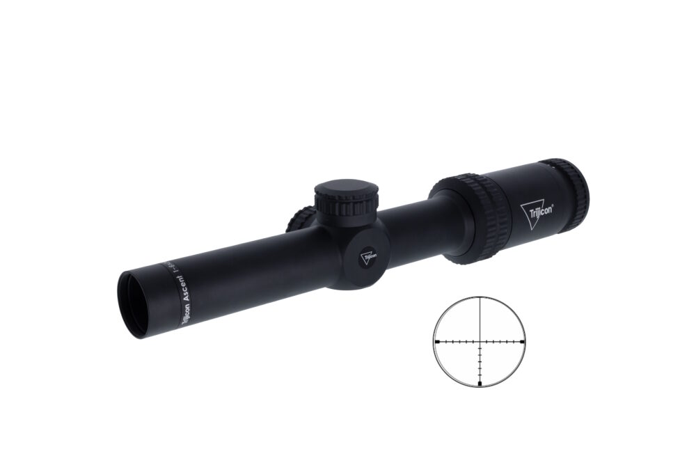 TRIJICON ASCENT 1-6X24 BLK 30MM BDC