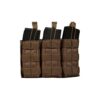 Advance Warrior Solutions Open Top Triple Mag Pouch Tan