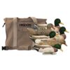 Hidgon Magnum Mallard Foam Filled Flocked Heads Duck Decoys 6/ct with Slot Bag