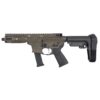 LWRC IC-9 Pistol 9mm Luger 33rd Magazine 8'' Barrel Patriot Brown w/SBA3 Brace