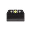 Night Fision Optics Ready Stealth Night Sight Set Yellow Front Black Back for Sig Sauer P-Series