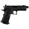 Alpha Foxtrot AF1911-Romulus MOS Adapter Handgun 9mm Luger 17(1) & 20rd(1) Magazines 4.25" Threaded Barrel DLC Black