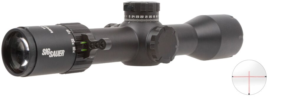 SIG SAUER TANGO DMR 3-18X44 34MM MOA 2.0