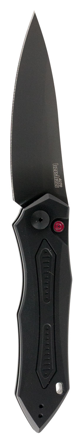 Kershaw Launch 6 Automatic Knife 3-3/4" Drop Point Blade Black