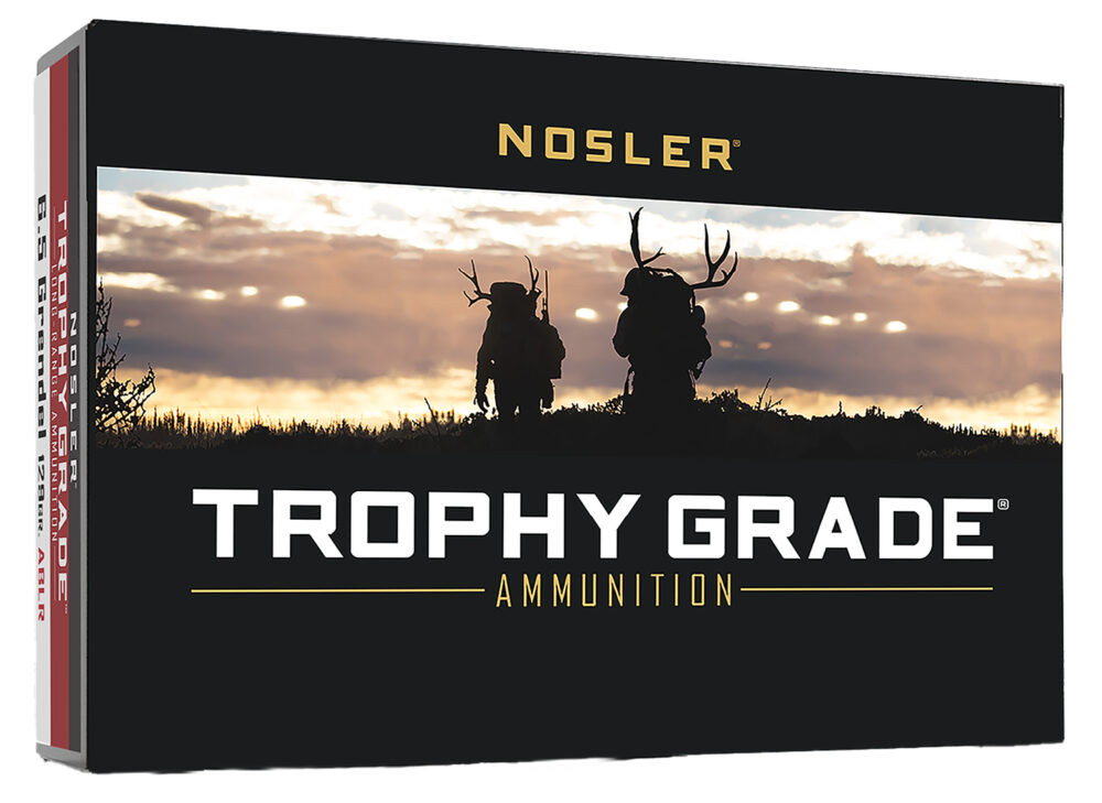 Nosler Accubond Long Range Trophy Grade Rifle Ammunition 6.5mm Grendel 129 gr PT 2350 fps 20/ct