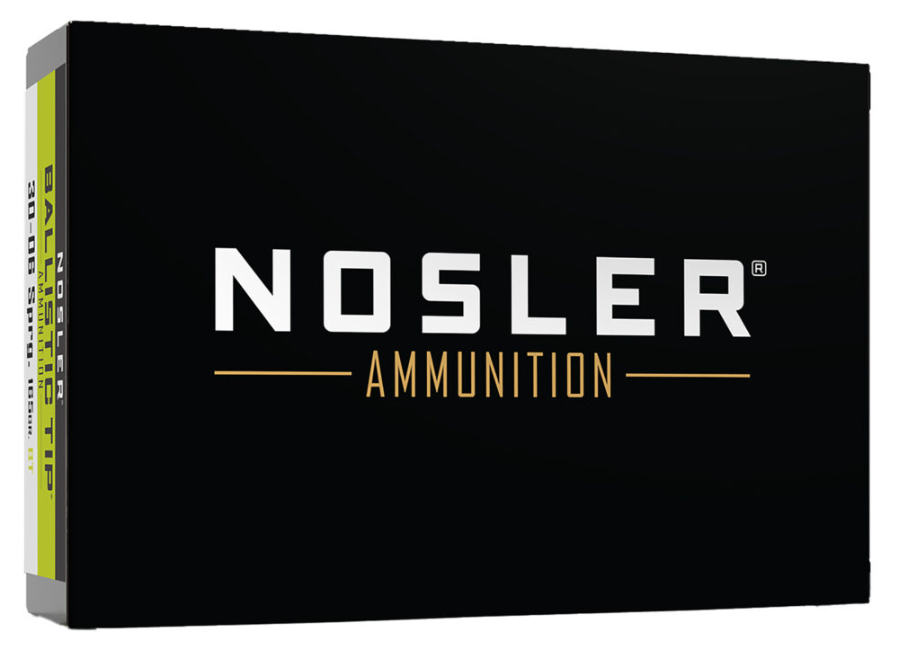Nosler Ballistic Tip Rifle Ammunition .30-06 Sprg 165gr PT 2950 fps 20/ct