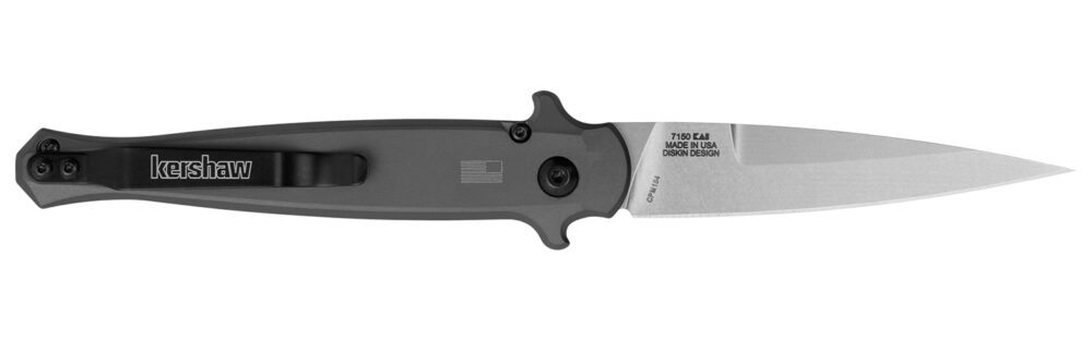 Kershaw Launch 8 Automatic Knife 3-1/5" Spear Point Blade Black