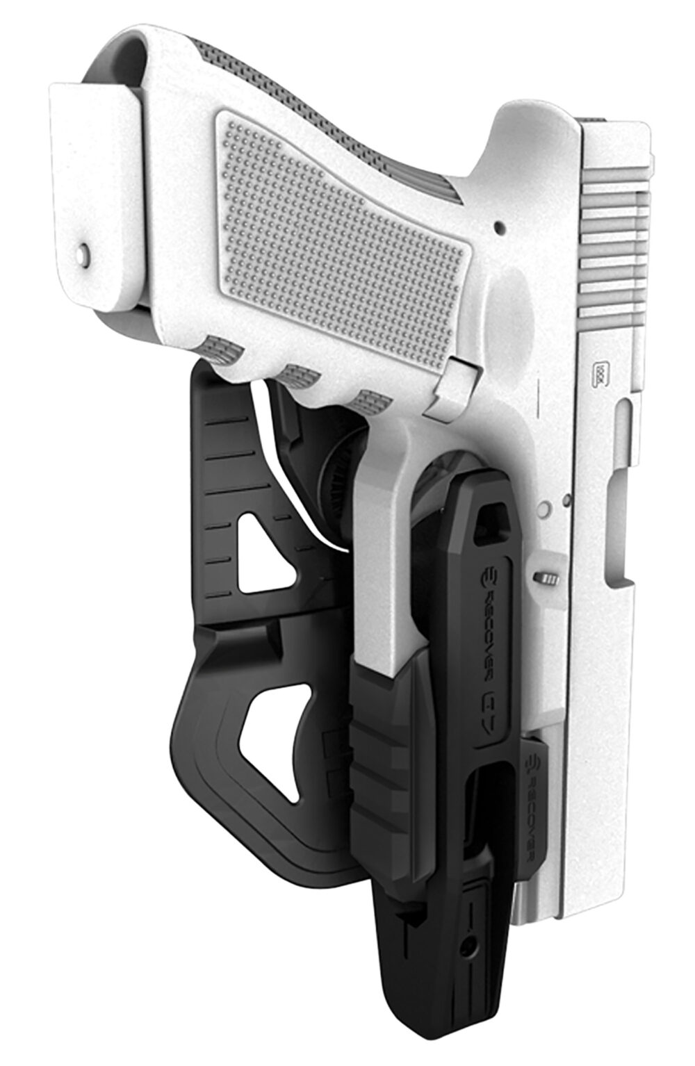 Recover Tactical Paddle Platform for G7 & HC11 Holsters Black