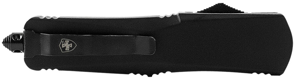 Templar Knife Large Black Rubber Knife 3-1/2" Tanto Blade Black