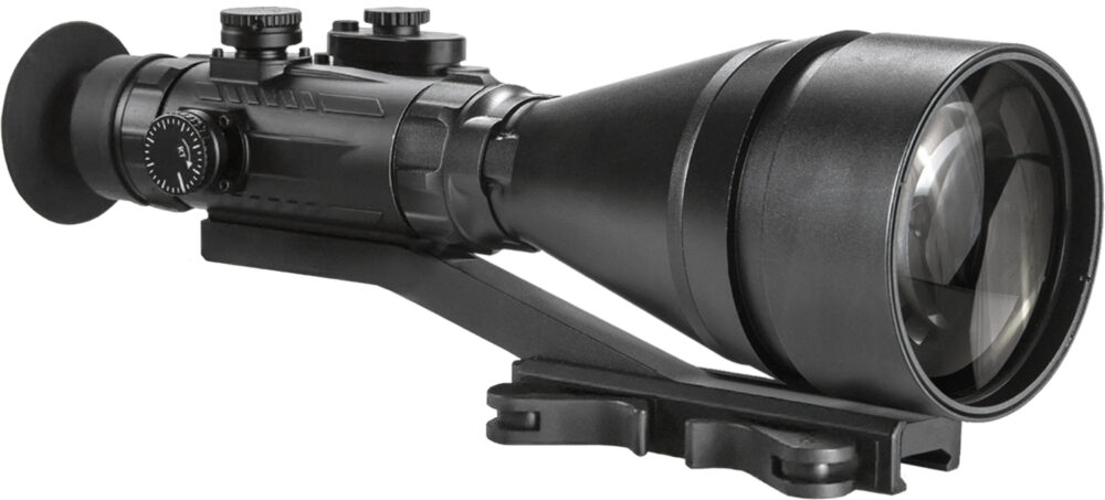 AGM Global Vision 15WP6622483011 Wolverine Pro-6 NL1 Night Vision Riflescope Matte Black 6x 100mm Gen 2+ Level 1 Illuminated Red Chevron w/Ballistic Drop Reticle (Adjustable Projected Reticle)