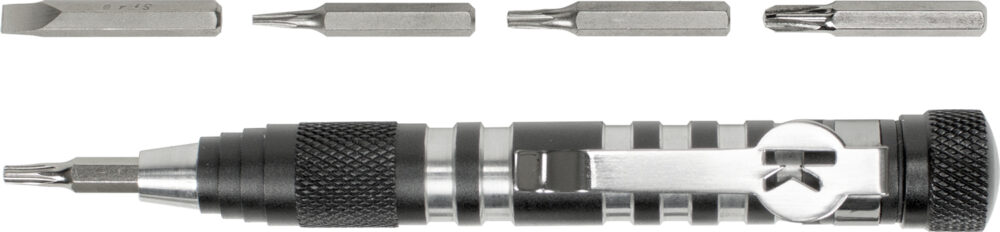 Kershaw TXTOOL TX  Aluminum 4.80" Long Aluminum Silver/Gray Aluminum Handle