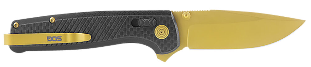 SOG Terminus XR LTE Folding Knife 2.95" Blade Black and Gold