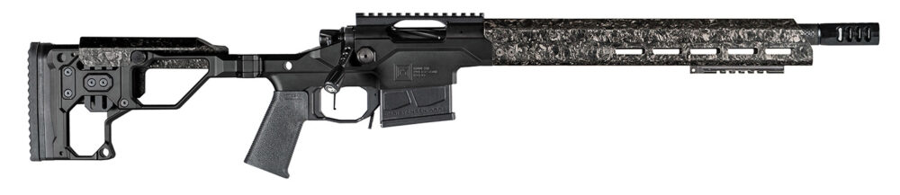 Christensen Arms 8010300101 Modern Precision  308 Win 20" Threaded Carbon Fiber Barrel 5+1, Black Nitride Finish, Black Anodized with Folding Stock, Polymer Grip